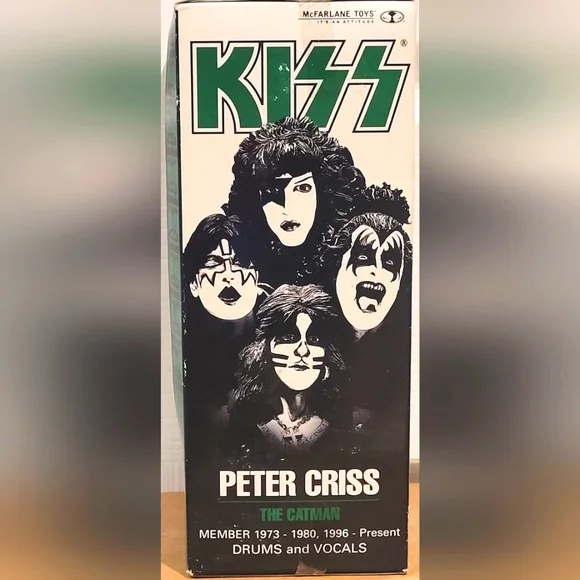 *Rare* KISS Peter Criss Collectible statuette Bust 2002 Edition - Picture 4 of 6